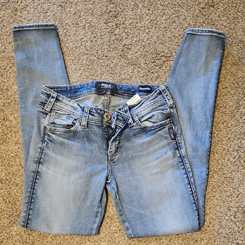 Silver Jeans Light Blue Skinny Jeans